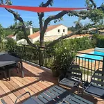 Maison 8/10 Pers / Piscine Chauffee / St Palais Sur 别墅 滨海圣帕莱