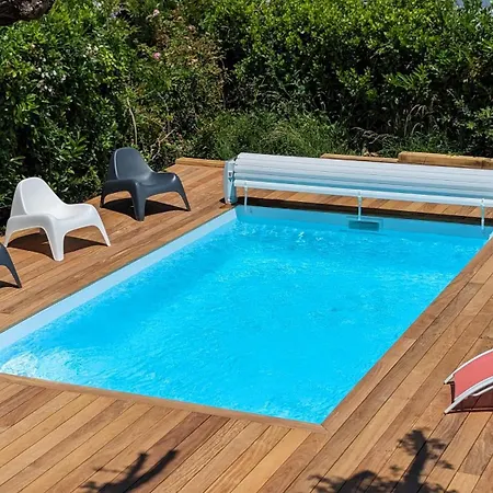 别墅 Maison 8/10 Pers / Piscine Chauffee / St Palais Sur 滨海圣帕莱