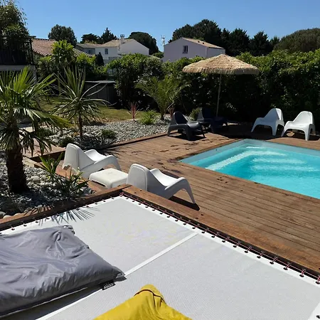 Maison 8/10 Pers / Piscine Chauffee / St Palais Sur 别墅 滨海圣帕莱