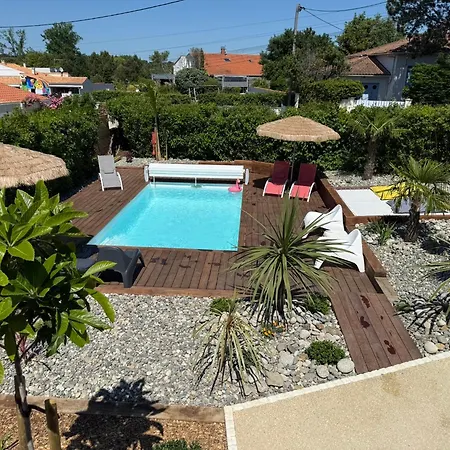 Maison 8/10 Pers / Piscine Chauffee / St Palais Sur