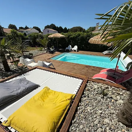 Maison 8/10 Pers / Piscine Chauffee / St Palais Sur 别墅 滨海圣帕莱