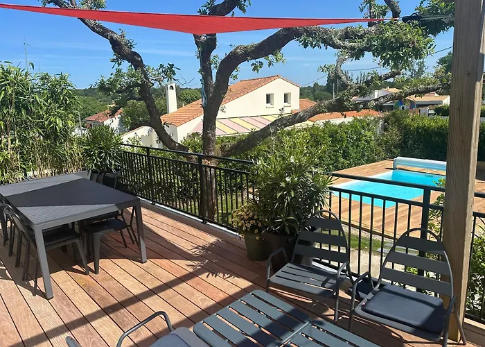 Maison 8/10 Pers / Piscine Chauffée / St Palais Sur Villa Saint-Palais-sur-Mer