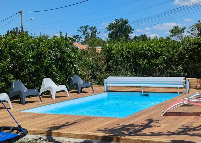Villa Maison 8/10 Pers / Piscine Chauffée / St Palais Sur