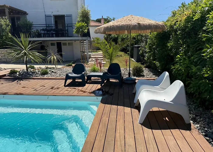 Villa Maison 8/10 Pers / Piscine Chauffée / St Palais Sur *