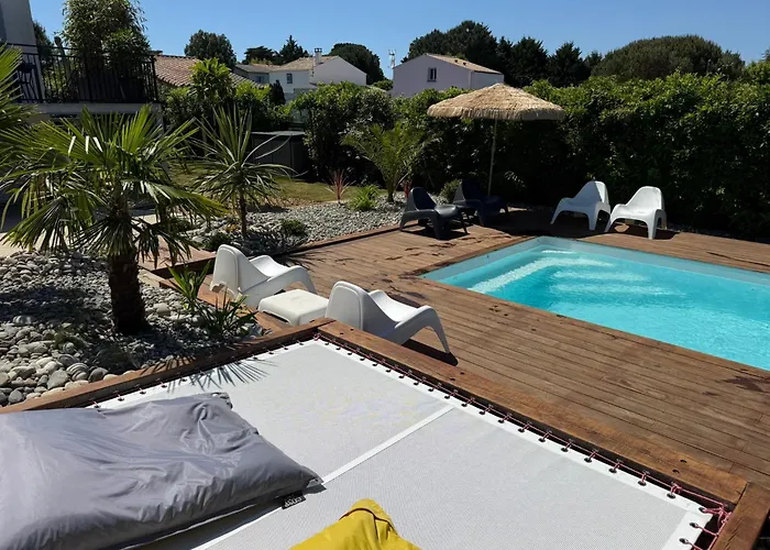 Maison 8/10 Pers / Piscine Chauffée / St Palais Sur Villa Saint-Palais-sur-Mer