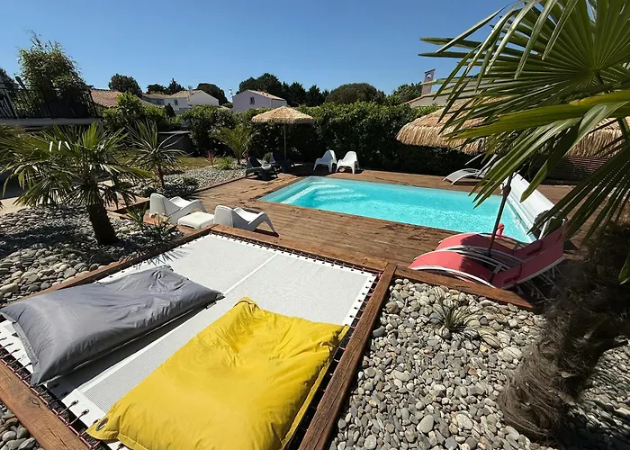 Maison 8/10 Pers / Piscine Chauffée / St Palais Sur Villa Saint-Palais-sur-Mer